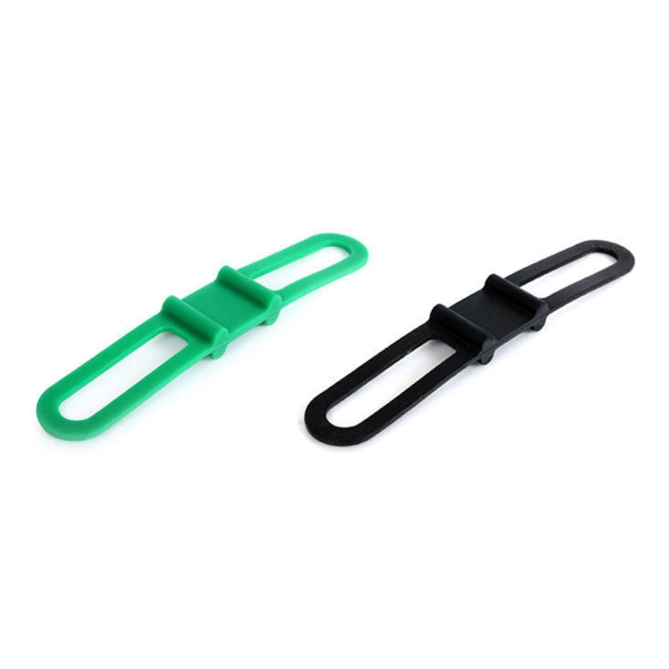 Supporto per cinghie ad alta resistenza per bicicletta da 5 pezzi per computer con luci per cellulare, consegna colore casuale, 5 PCS Bicycle Strength Straps Holder