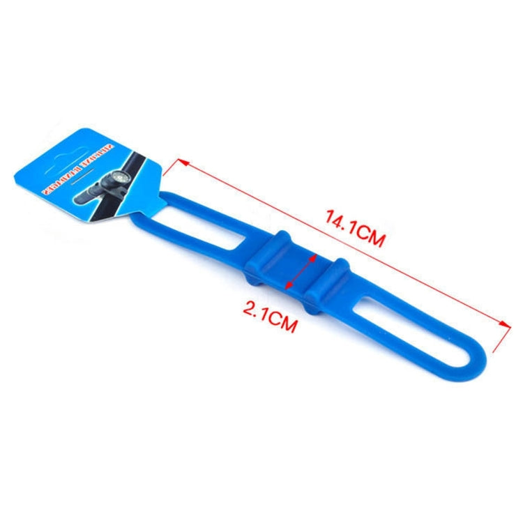 Supporto per cinghie ad alta resistenza per bicicletta da 5 pezzi per computer con luci per cellulare, consegna colore casuale, 5 PCS Bicycle Strength Straps Holder