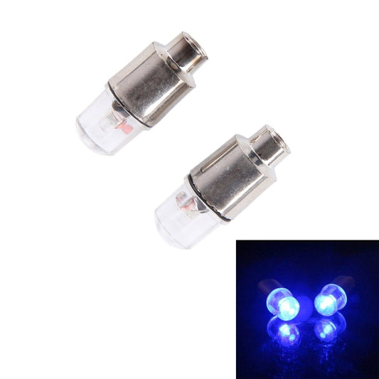 Lampada per pneumatici con luce per tappo valvola da 2 pezzi con batteria per auto/moto/bici