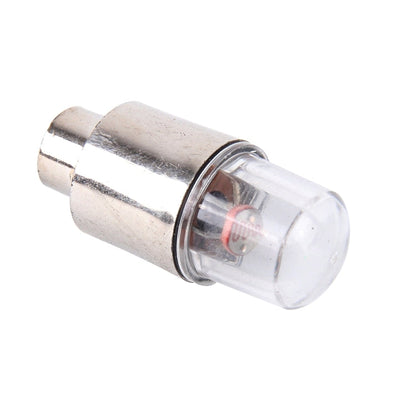 Lampada per pneumatici con luce per tappo valvola da 2 pezzi con batteria per auto/moto/bici