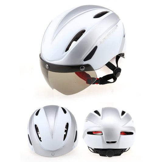 campo-base-colorato-per-uomo-e-donna-strada-mountain-bike-occhiali-magnetici-caschi-equitazione-circonferenza-della-testa-del-casco-di-sicurezza-adatta-per-56-62-cm-riding-safety-helmet-blue-rose-red-riding-safety-helmet-silver - immagine 1