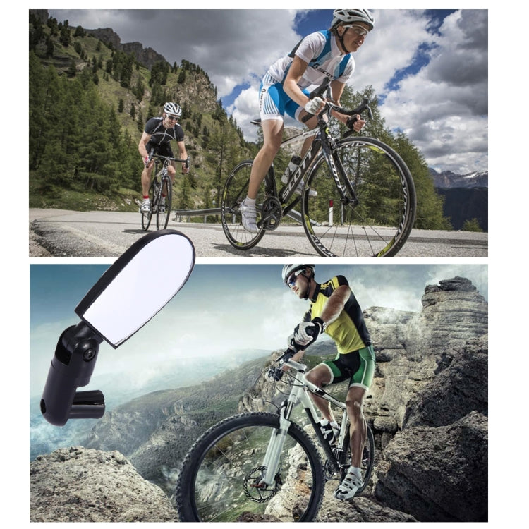 2 pezzi mini riflettore posteriore universale regolabile per specchietto retrovisore per bicicletta/mountain bike, Bicycle Mirror Rear - Novalix Store