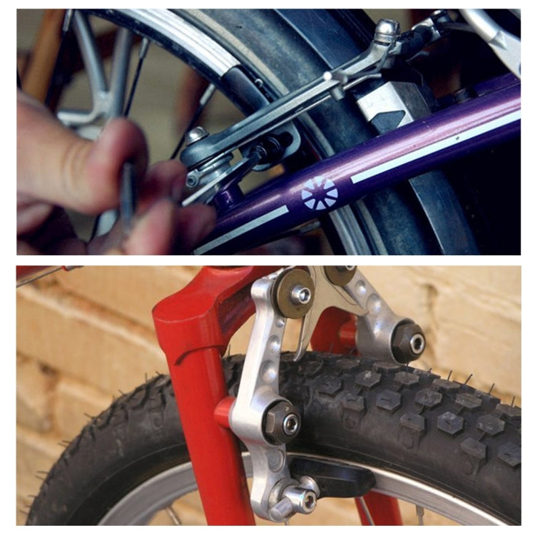 2 ganasce freno per bicicletta con freno a V. 2 pezzi, 2 PCS Bicycle Brake Shoes - Novalix Store