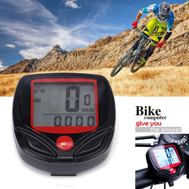 Tachimetro contachilometri LCD per ciclocomputer impermeabile a 14 funzioni, SD-548B
