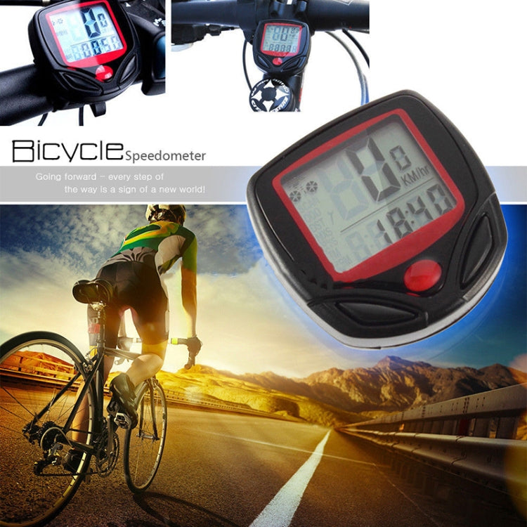 Tachimetro contachilometri LCD per ciclocomputer impermeabile a 14 funzioni, SD-548B