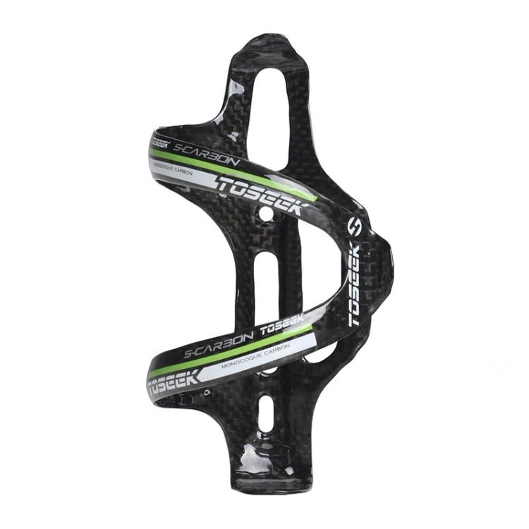 Portaborraccia per bicicletta da strada TOSEEK lucido interamente in fibra di carbonio, Gloss (Green), Gloss (Grey), Gloss (Blue), Gloss (Red), Gloss (Yellow)