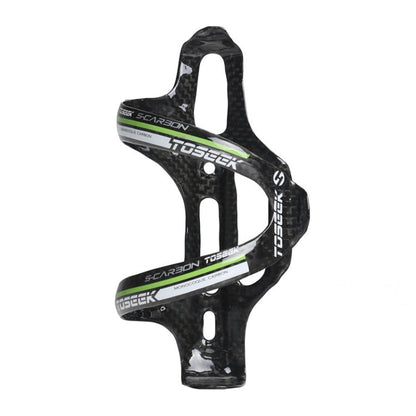 Portaborraccia per bicicletta da strada TOSEEK lucido interamente in fibra di carbonio, Gloss (Green), Gloss (Grey), Gloss (Blue), Gloss (Red), Gloss (Yellow)