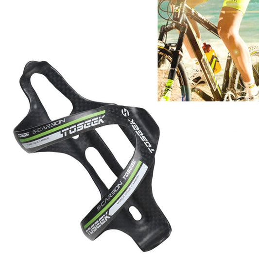 Portaborraccia per bicicletta da strada TOSEEK opaco in fibra di carbonio pieno, Matte (Green), Matte (Grey), Matte (Blue), Matte (Red), Matte (Yellow)
