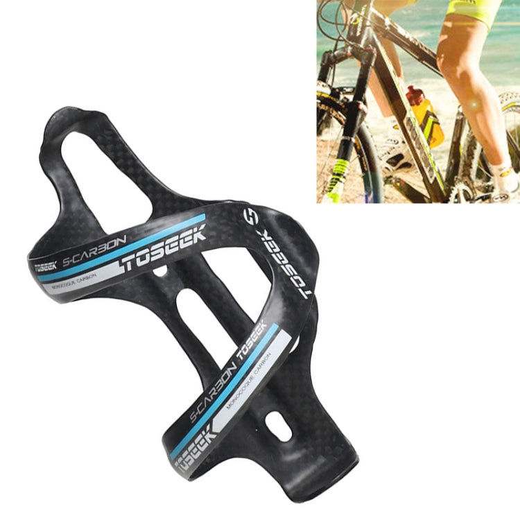 Portaborraccia per bicicletta da strada TOSEEK opaco in fibra di carbonio pieno, Matte (Green), Matte (Grey), Matte (Blue), Matte (Red), Matte (Yellow)