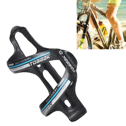 Portaborraccia per bicicletta da strada TOSEEK opaco in fibra di carbonio pieno, Matte (Green), Matte (Grey), Matte (Blue), Matte (Red), Matte (Yellow)
