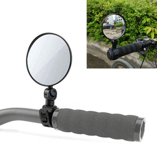 Manubrio retrovisore universale per bicicletta regolabile a 360°, specchio convesso grandangolare, specchietto retrovisore per ciclismo, View Mirror