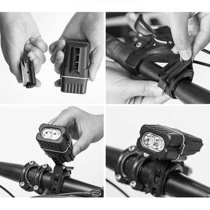 Fari Ricaricabili Super Luminosa per Mountain Bike - Illuminazione