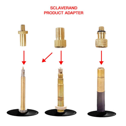 2 set (16 in 1 B) Adattatore di gonfiaggio Bocca francese / Bocca americana / Adattatore per ago di gonfiaggio bocca britannica, 16 in 1 B - Novalix Store