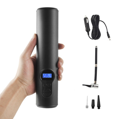 Pompa ad aria elettrica portatile ricaricabile con display digitale LCD con luce COB