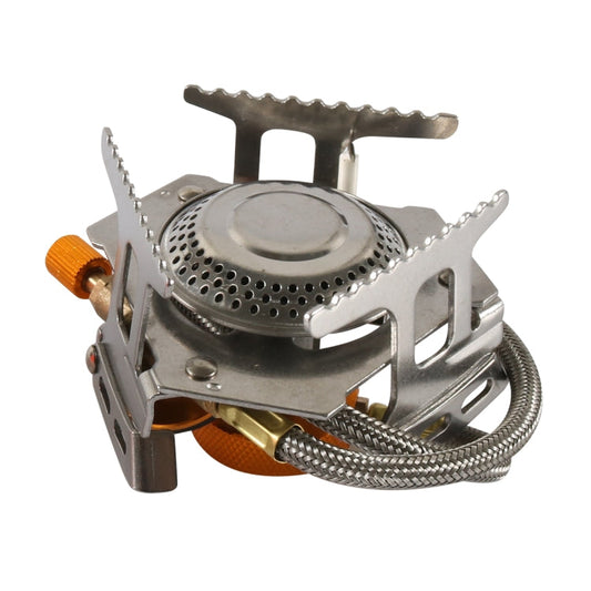 Fornello a Gas Portatile A6625-02 con Bruciatore Diviso per Esterni e