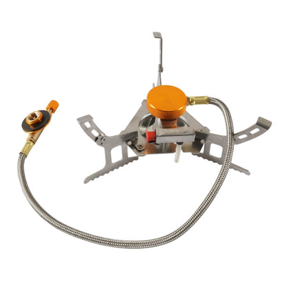 Fornello a Gas Portatile A6625-02 con Bruciatore Diviso per Esterni e