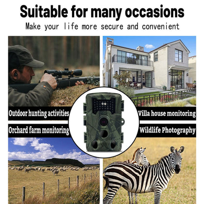 PR1000 Telecamera da 2 pollici con schermo LCD per visione notturna a infrarossi per caccia alla fauna selvatica, PR1000