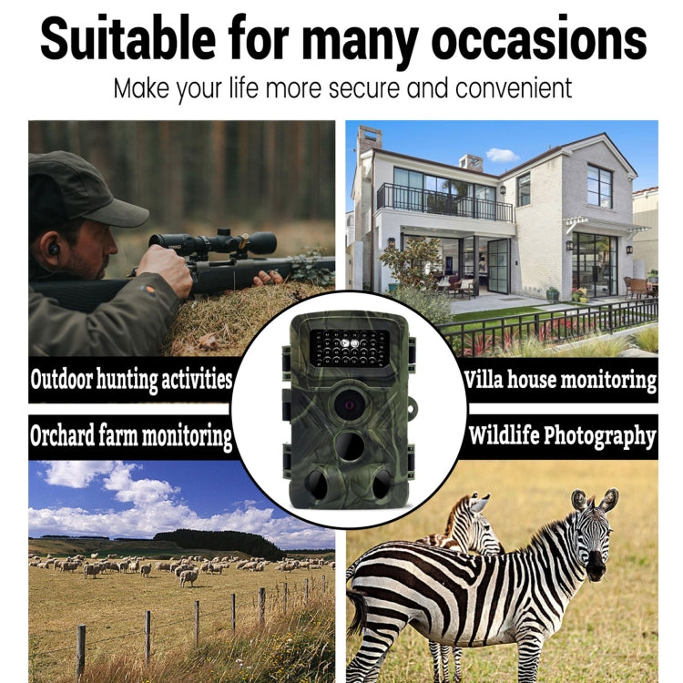 PR3000 Telecamera da 2 pollici con schermo LCD per visione notturna a infrarossi per caccia alla fauna selvatica, PR3000