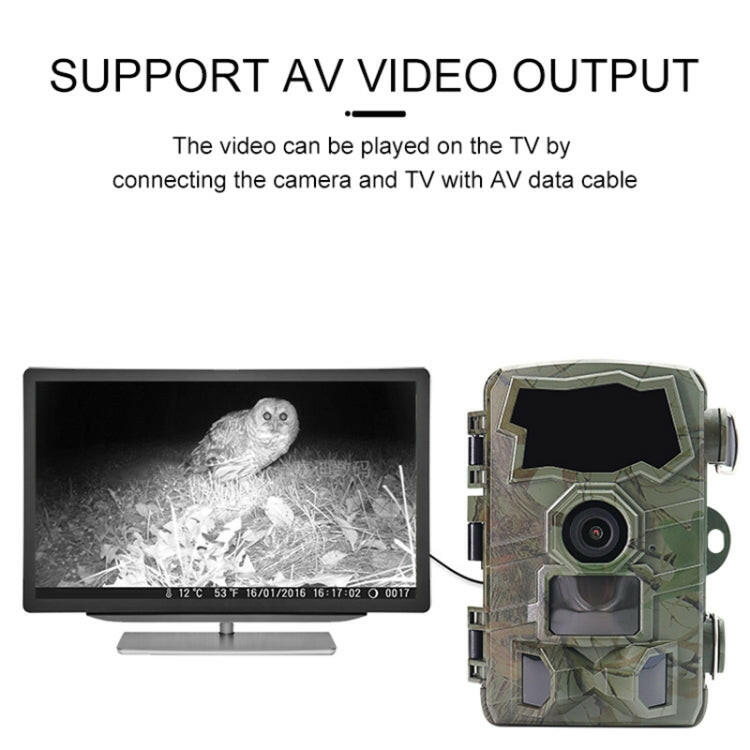 H888WIFI Telecamera da caccia WIFI con schermo TFT da 2,4 pollici con risoluzione 4K, H888WIFI