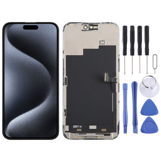 Schermo LCD con digitalizzatore assemblaggio completo, For iPhone 15 Pro Max, For iPhone 15 Pro, For iPhone 15 Plus, For iPhone 15