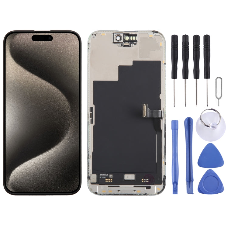 Schermo LCD con digitalizzatore assemblaggio completo, For iPhone 15 Pro Max, For iPhone 15 Pro, For iPhone 15 Plus, For iPhone 15