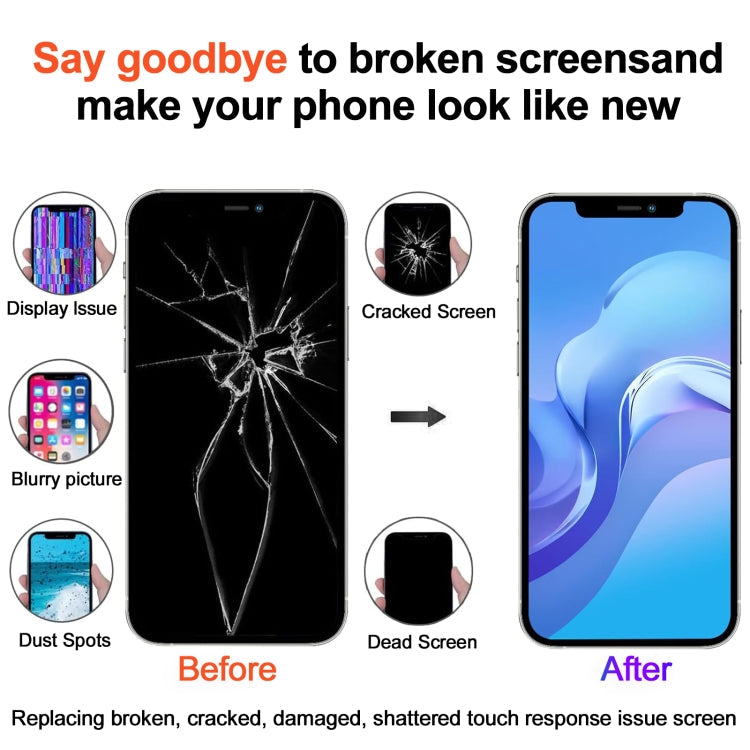 Schermo LCD TFT RJ per con digitalizzatore assemblaggio completo, For iPhone 13 Pro Max, For iPhone 13 Pro