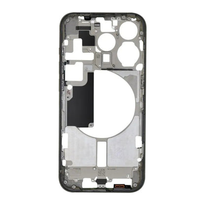 Per iPhone 15 Pro Cornice centrale con tasti laterali + vassoio per carte, China Version, US Version, CE EU Version