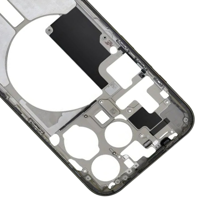 Per iPhone 15 Pro Cornice centrale con tasti laterali + vassoio per carte, China Version, US Version, CE EU Version