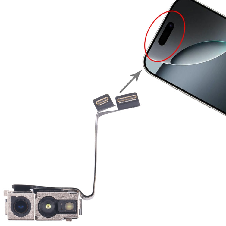 Fotocamera frontale per iPhone 16 Pro Max, 16 Pro e 16