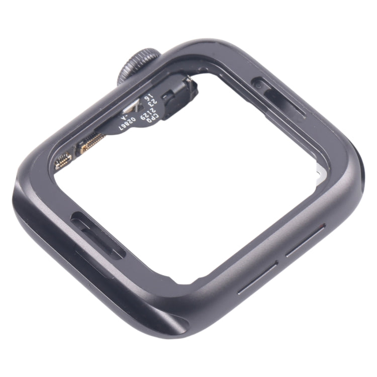 Piastra della lunetta del telaio centrale in lega di alluminio con cavo flessibile dell'asse di rotazione della corona, For Apple Watch SE 2020 40MM LTE, For Apple Watch SE 2020 40MM GPS, For Apple Watch Series SE 2020 44MM LTE�������������������������...