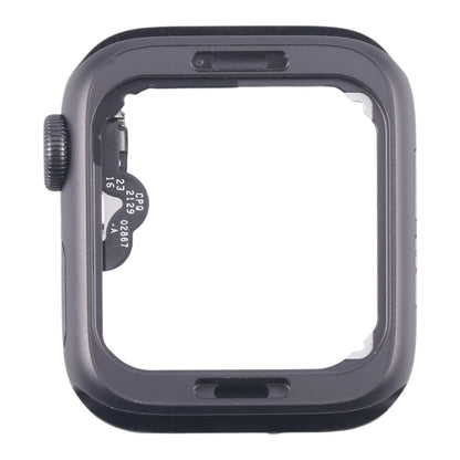 Piastra della lunetta del telaio centrale in lega di alluminio con cavo flessibile dell'asse di rotazione della corona, For Apple Watch Series 4 44MM LTE, For Apple Watch Series 4 44MM GPS, For Apple Watch Series 4 40MM LTE�����������������������������...