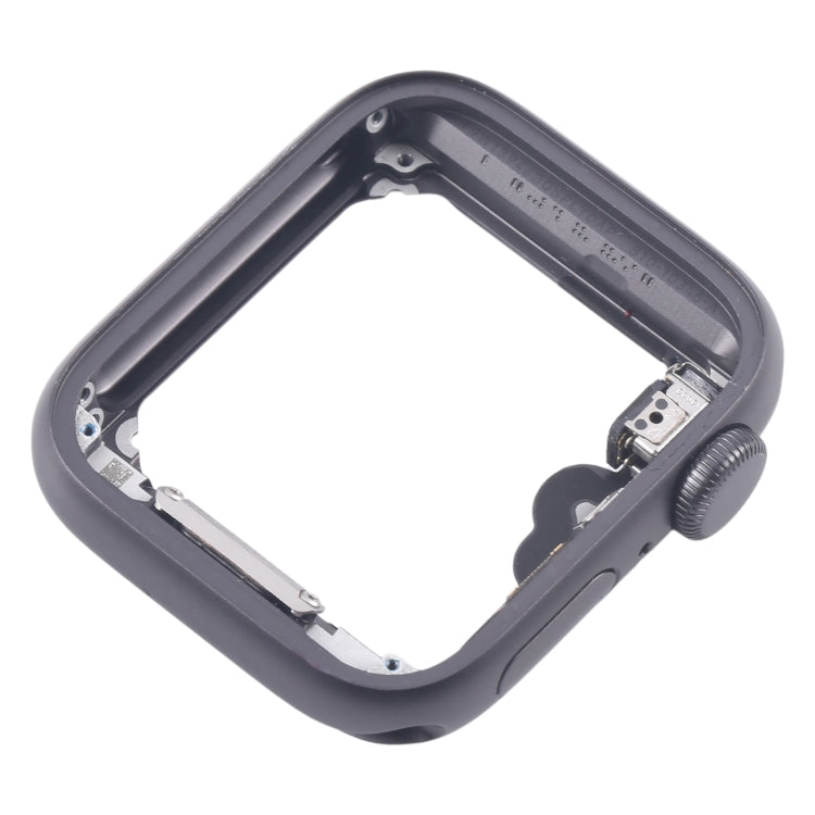 Piastra della lunetta del telaio centrale in lega di alluminio con cavo flessibile dell'asse di rotazione della corona, For Apple Watch Series 4 44MM LTE, For Apple Watch Series 4 44MM GPS, For Apple Watch Series 4 40MM LTE�����������������������������...