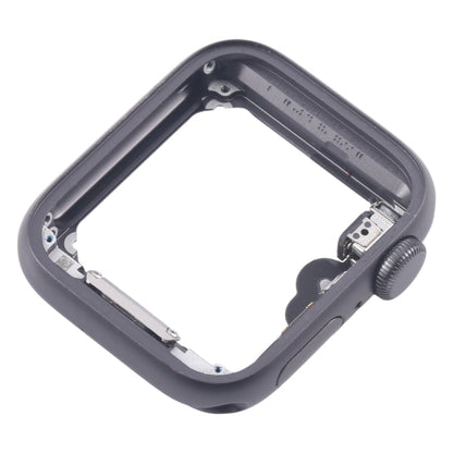 Piastra della lunetta del telaio centrale in lega di alluminio con cavo flessibile dell'asse di rotazione della corona, For Apple Watch Series 4 44MM LTE, For Apple Watch Series 4 44MM GPS, For Apple Watch Series 4 40MM LTE�����������������������������...