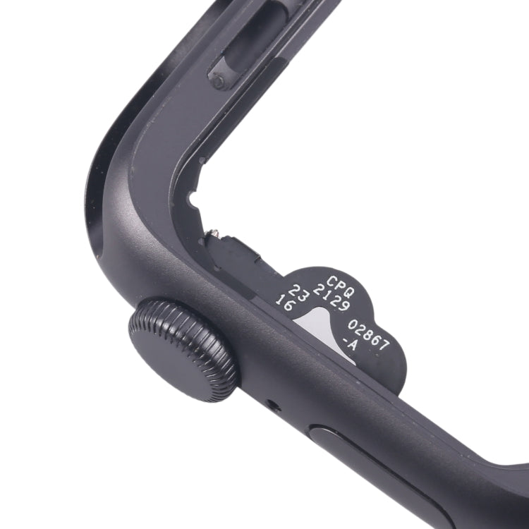 Piastra della lunetta del telaio centrale in lega di alluminio con cavo flessibile dell'asse di rotazione della corona, For Apple Watch Series 4 44MM LTE, For Apple Watch Series 4 44MM GPS, For Apple Watch Series 4 40MM LTE�����������������������������...