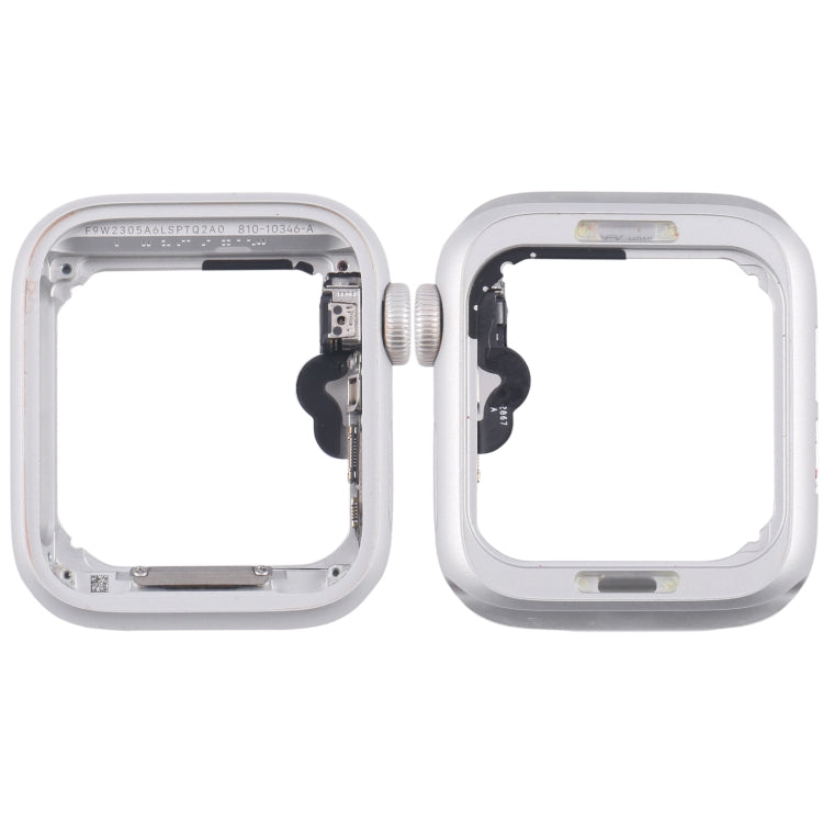 Piastra della lunetta del telaio centrale in lega di alluminio con cavo flessibile dell'asse di rotazione della corona, For Apple Watch SE 2020 40MM LTE, For Apple Watch SE 2020 40MM GPS, For Apple Watch Series SE 2020 44MM LTE�������������������������...