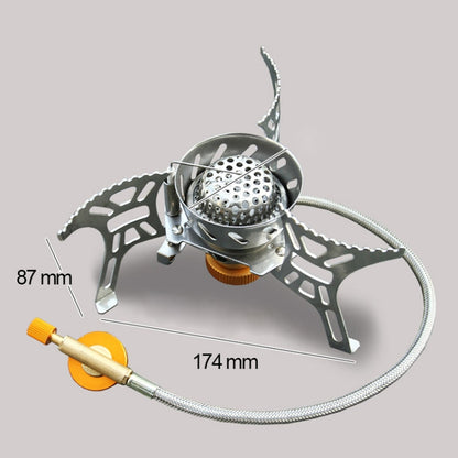 Utensili da cucina per fornelli anti-esplosione portatili da esterno tipo split da 3700 W