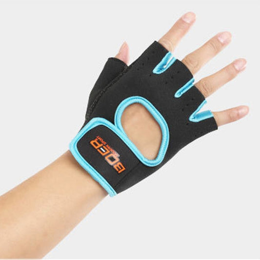 Guanti Sportivi Unisex Mezze Dita Traspiranti e Antiscivolo - Taglia