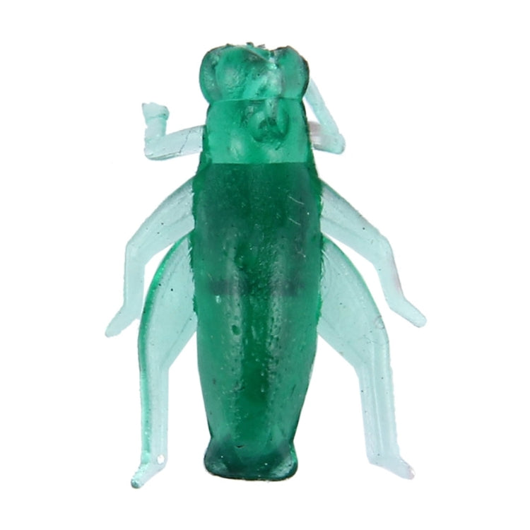 Esche da pesca artificiali a forma di cricket da 100 pezzi, lunghezza: 2 cm, Cricket Shape
