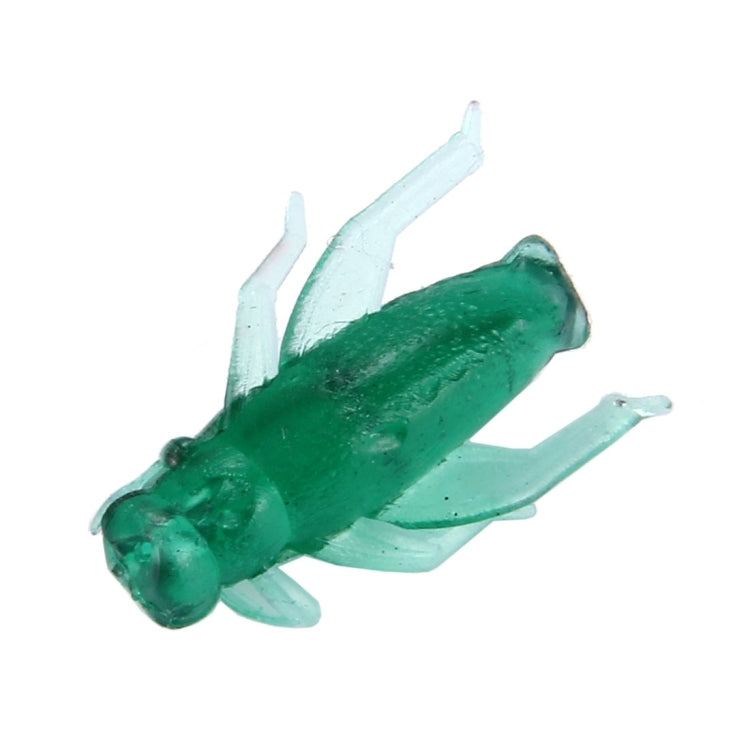 Esche da pesca artificiali a forma di cricket da 100 pezzi, lunghezza: 2 cm, Cricket Shape