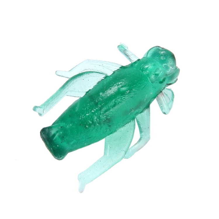 Esche da pesca artificiali a forma di cricket da 100 pezzi, lunghezza: 2 cm, Cricket Shape