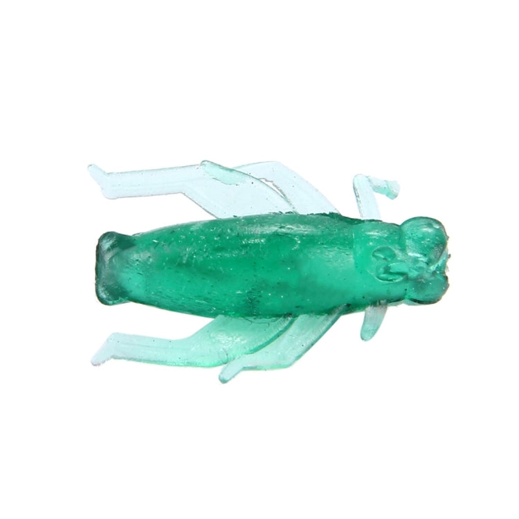 Esche da pesca artificiali a forma di cricket da 100 pezzi, lunghezza: 2 cm, Cricket Shape