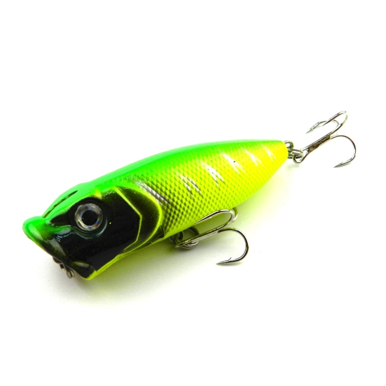 HENGJIA Esche da pesca artificiali in plastica Popper Esca da pesca bionica con ganci, Lunghezza: 6,5 cm, Consegna colore casuale, Length: 6.5cm