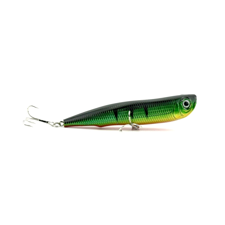HENGJIA Esche da pesca artificiali Popper Esca da pesca bionica con ganci, Lunghezza: 10,5 cm, Consegna colore casuale, Length: 10.5 cm