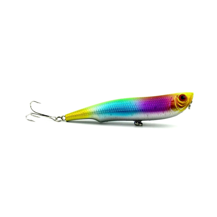HENGJIA Esche da pesca artificiali Popper Esca da pesca bionica con ganci, Lunghezza: 10,5 cm, Consegna colore casuale, Length: 10.5 cm