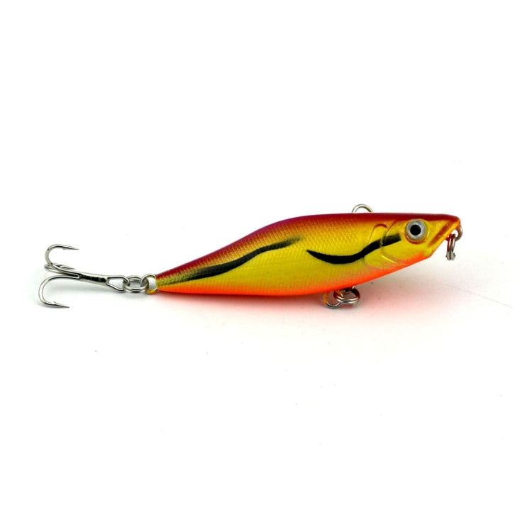 HENGJIA Esche da pesca artificiali Popper Esca da pesca bionica con ganci, Lunghezza: 7,5 cm, Consegna colore casuale, Length: 7.5 cm