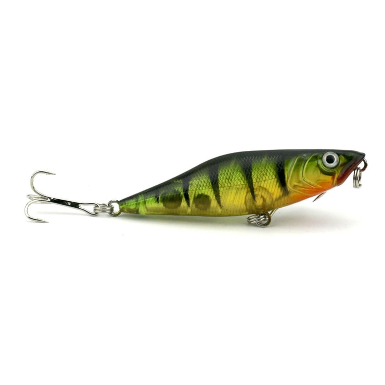 HENGJIA Esche da pesca artificiali Popper Esca da pesca bionica con ganci, Lunghezza: 7,5 cm, Consegna colore casuale, Length: 7.5 cm
