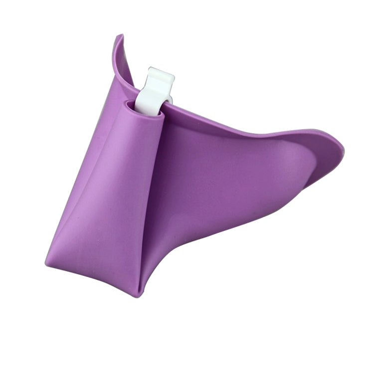 Orinatoio portatile per donna femminile, toilette per minzione, dispositivo per urina in silicone, imbuto, campeggio, viaggio, consegna colore casuale, Toilet Emergency Tools
