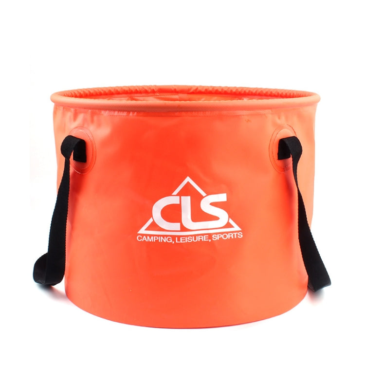 borsa-per-attrezzatura-da-pesca-da-campeggio-con-cestino-di-scarico-doppio-pieghevole-per-esterno-in-pvc-30l-4-in-1 - immagine 2