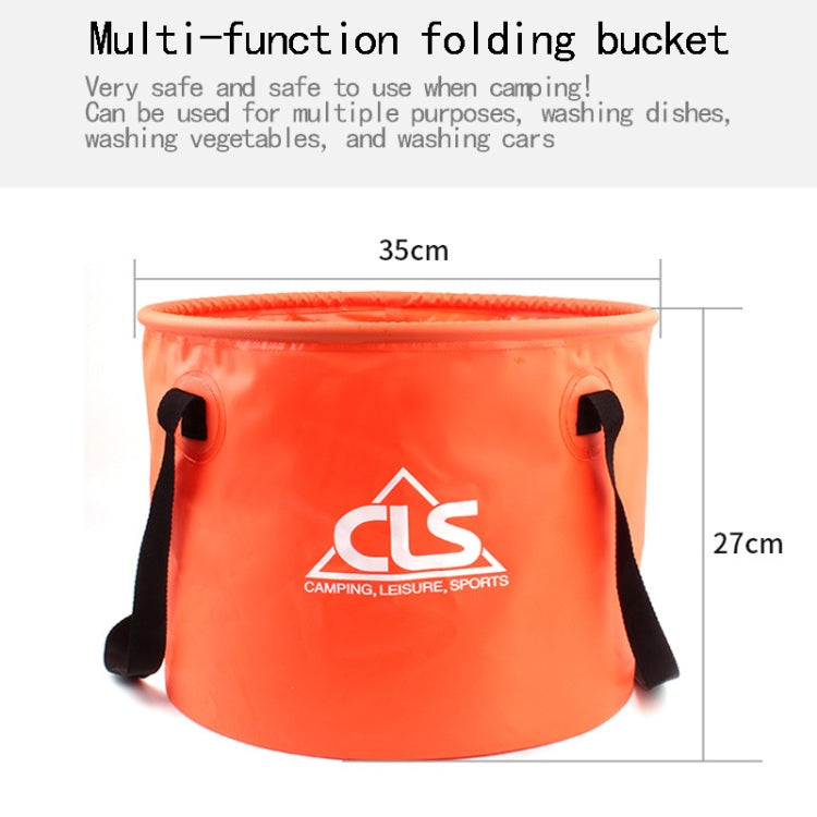 borsa-per-attrezzatura-da-pesca-da-campeggio-con-cestino-di-scarico-doppio-pieghevole-per-esterno-in-pvc-30l-4-in-1 - immagine 5