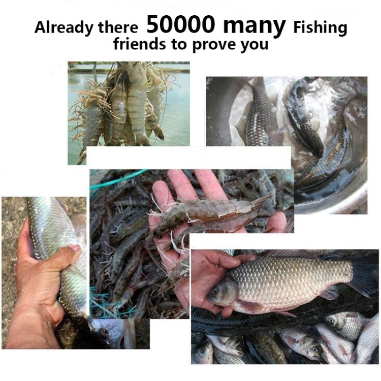 Rete da pesca pieghevole automatica a 6 fori, trappola per gamberetti, granchi, pesciolini, rete da pesca in nylon, 6 Holes